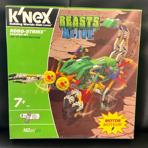 K’Nex Robo Strike Beasts Alive Building Set - Picture 1 of 7